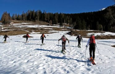 Poca neve alla partenza