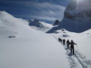 il bellissimo vallone nella parte alta