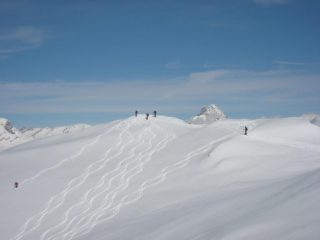 belle firme! in fondo il Monviso