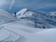 In vista della vetta