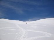 Colle Soleglio Bue, pendii finali