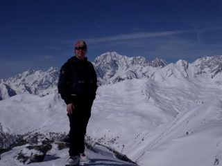 Patrizia in vetta