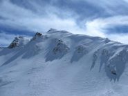 Viraysse con il pendio di discesa.