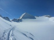 Attraversamento e risalita del ghiacciaio