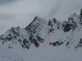 tracciato del canale NE