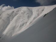 Itinerario di discesa dalla dorsale di risalita