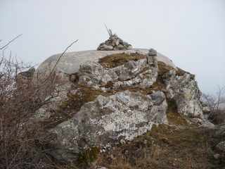 il fortino in vetta al Fourquin