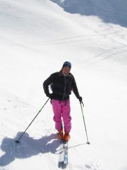 appena sceso dal colletto a sud del Colle Fetita