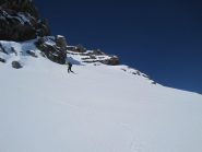 Ultimo pendio e arrivo al deposito sci