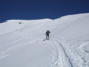 ultimi metri per la cresta Savaresch