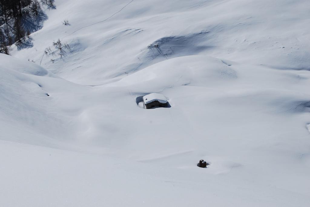 Il Mayen di Youla visto dall’alto. Adesso però bisogna scendere …..