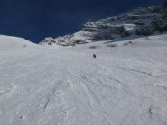 Gran divertimento nel tratto che precede l'arrivo all'Ospizio