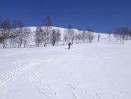 tra le betulle alla ricerca dei passaggi migliori