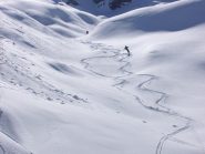 discesa versante valdostano