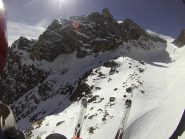 Costanzo ed Eugenio hanno appena pennellato il canalone