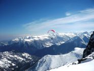vista dal canalone che sale al paso Chersogno