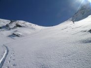 salendo verso il passo Chersogno
