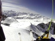 decollo dal Chersogno, verso SO