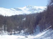 Quasi in fondo, vista verso la cima ormai lontana