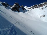In salita