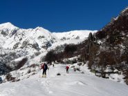 Neve ormai scarsina in basso