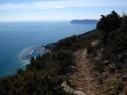 Sul sentiero dell'Onda verso Capo Mele