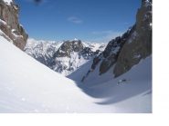 La Combe Brune ..parte alta con in primo piano le Tenailles ed il Pic du Beal Traversier a chiudere lo sfondo..