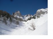 Le Tenailles de Montbrison dalla Combe Brune..