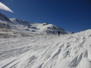 Rigole da vento al Colle del Frejus