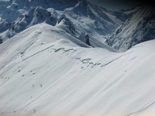 distacco dalla costiera Pianard