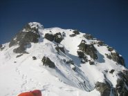 Il tratto alpinistico.