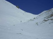 Il canale di salita!