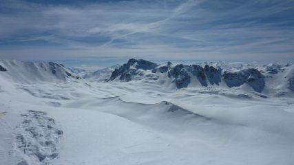 vista dal colletto verso i territori francesi