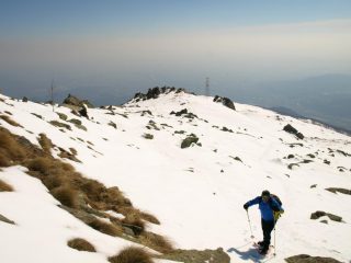 L'attraversamento dei Tre Denti, quota 1755 m