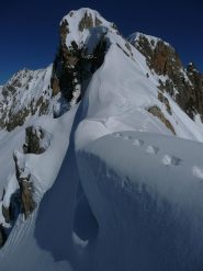 La spettacolare cresta verso la Rocca di S.Giovanni