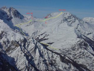 Itinerari alla Punta Nera