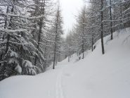 sentiero da chezal a villardamont