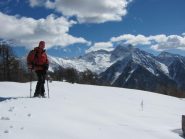 arrivato in vetta