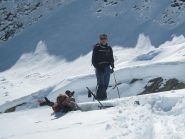 vietato cadere se non c'è un aiutante a tirarti fuori!
