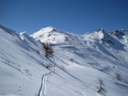 Il tratto finale verso il Pintas