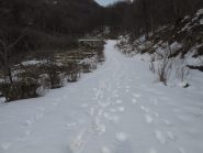 Verso Maletto, nei pressi del ponte sul Chiussuma