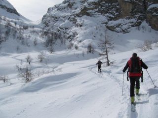 in prossimità della prima gorgia (lasciamo a dx il percorso classico)