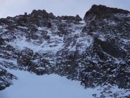 la parete al mattino