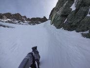 in salita, finalmente l'accesso al  Ghiacciaio del Triangolo