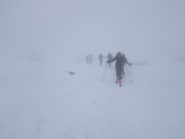 Piero e il gruppo nela nebbia