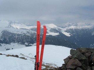 dalla cima verso la Val Campelle