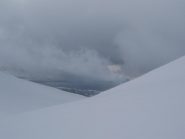 nuvole minacciose al colle...