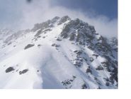 La quota 3066. e a sx il Truc Peyron..