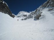 halfpipe del canale tra 2600 e 2900 m.