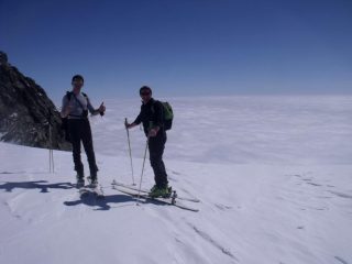 Arrivo in cresta